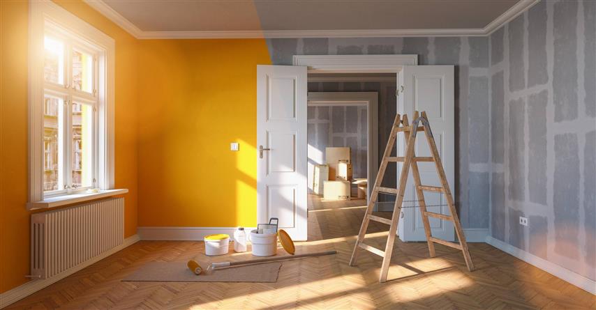 painting-wall-yellow-room-before-after-restoration-refurbishment (Small)